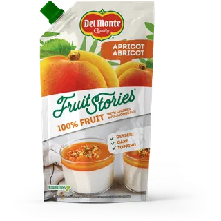 Del monte fruit stories puuviljavalmistis aprikoosiga, 250 g