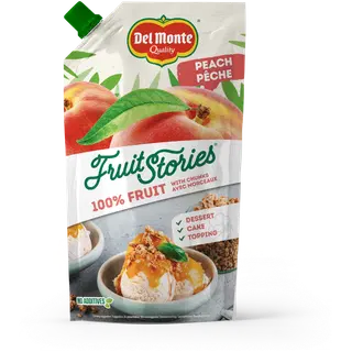 Del monte fruit stories puuviljavalmistis virsikuga, 250 g