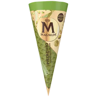 Koonusjäätis pistaatsia.-šok. MAGNUM 82g