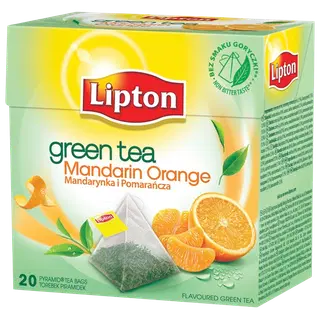 Lipton roheline tee mandariin ja apelsin 20 x 1,8 g