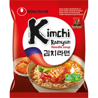 Nong Shim Kimchi Ramyun kiirnuudlid, 120 g