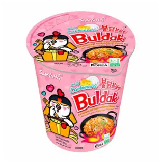 Samyang Buldak ramen kiirnuudlid tuline kana carbonara samyang, tops 80g