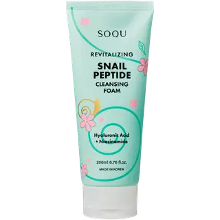 Näopuhastusvaht Soqu Snail Peptide 200ml