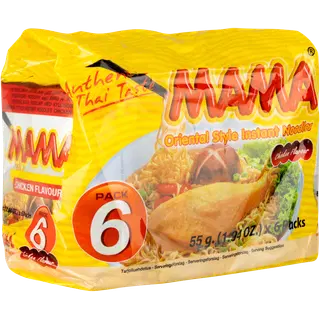 Mama idamaised kanamaiselised kiirnuudlid 6x55g