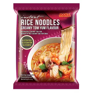 Mama riisinuudlid Creamy Tom Yum, gluteenivaba, 55g