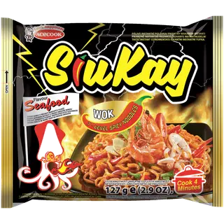 Siukay kiirnuudlid tuline kreveti 127g