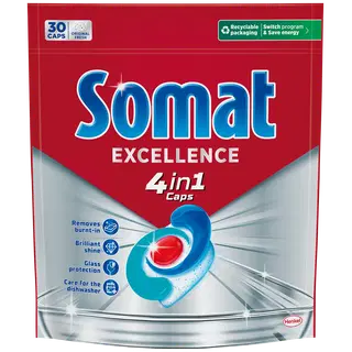 Nõudepesumasina kapslid Somat Excellence 4in1 30tk