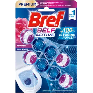 WC-värskendaja Bref Self Active Flower 2x50g