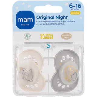 Mam Original öölutt 6-16 k, 2 tk