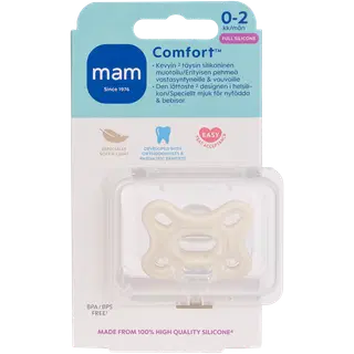 Mam Comfort silikoonlutt 0-2 k