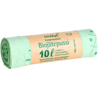 Biolagunev prügikott Biomat 10l 20tk