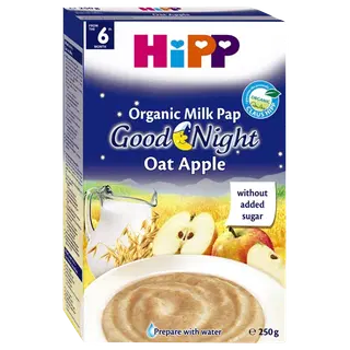 Hipp kaera-õuna-piimapuder 250g, alates 6-elukuust
