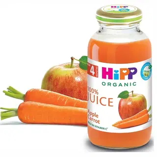 Õuna-porgandimahl Mahe 4+, HIPP, 200 ml