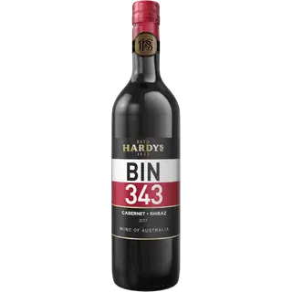 Gt.vein Hardys BIN 343 Cabernet Shiraz 0,75l