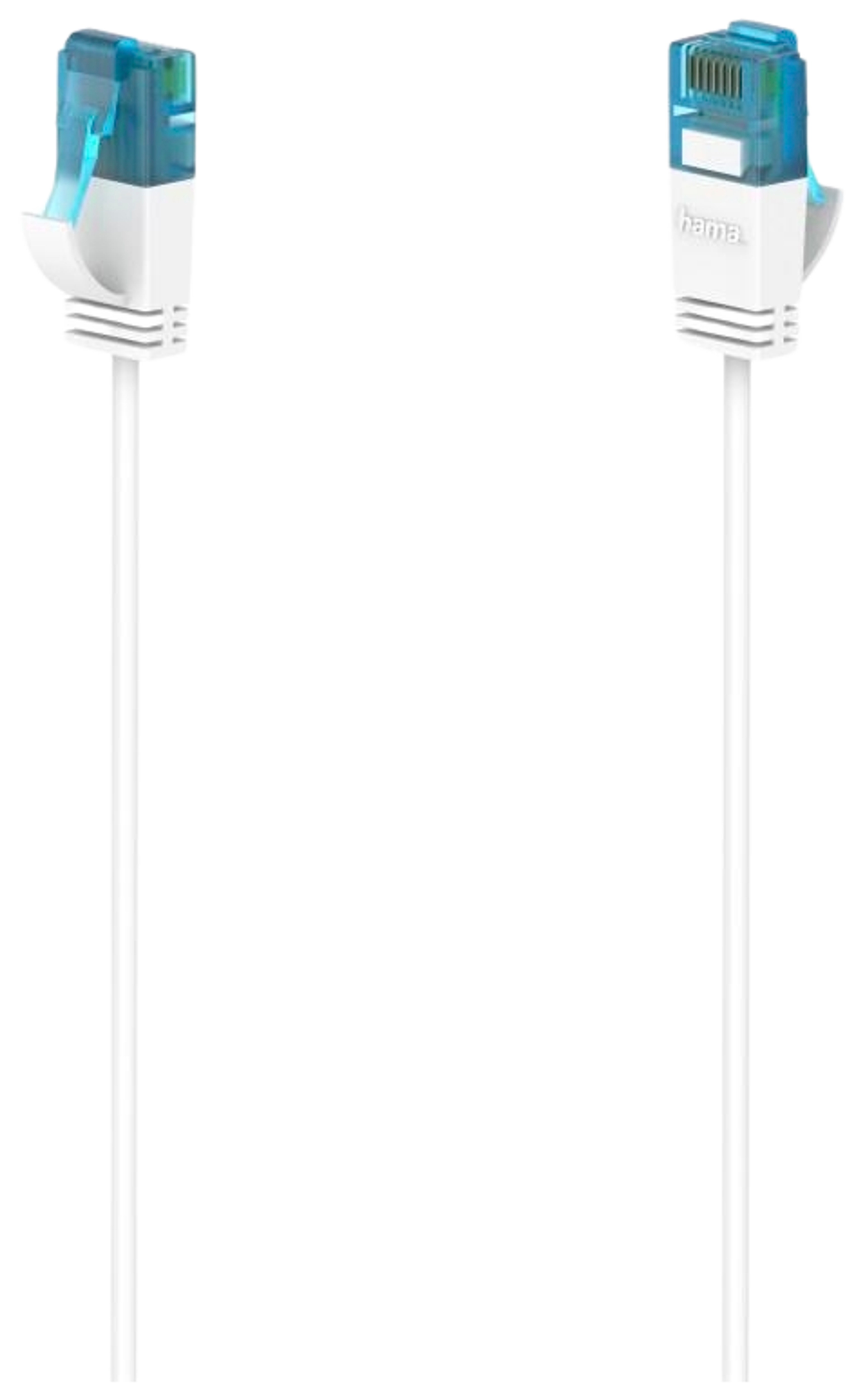 Hama Verkkokaapeli, CAT6a, U/UTP, 10 Gbit/s, Flexi-slim, 3,0 m