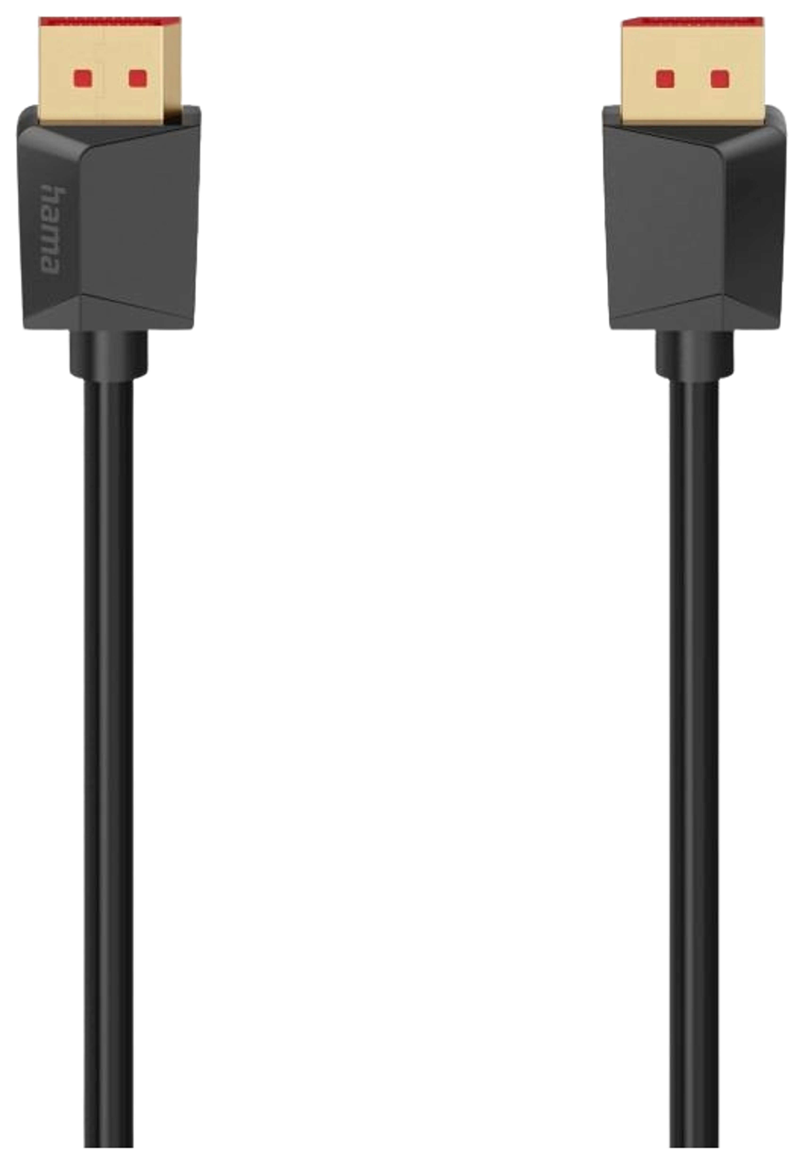 Hama 00200795 DisplayPort -kaapeli, 2 m, musta