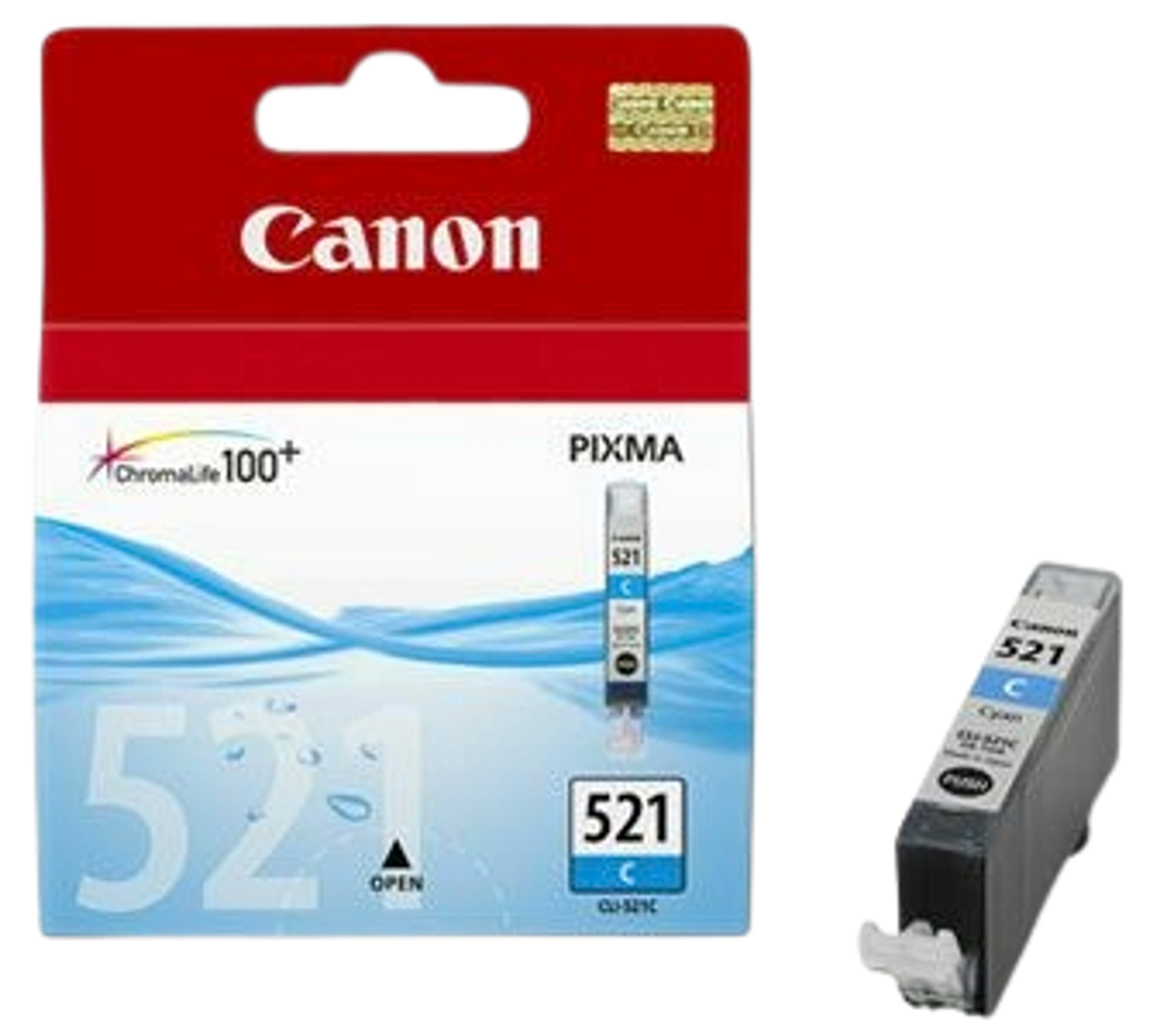 Canon CLI-521C mustepatruuna syaani
