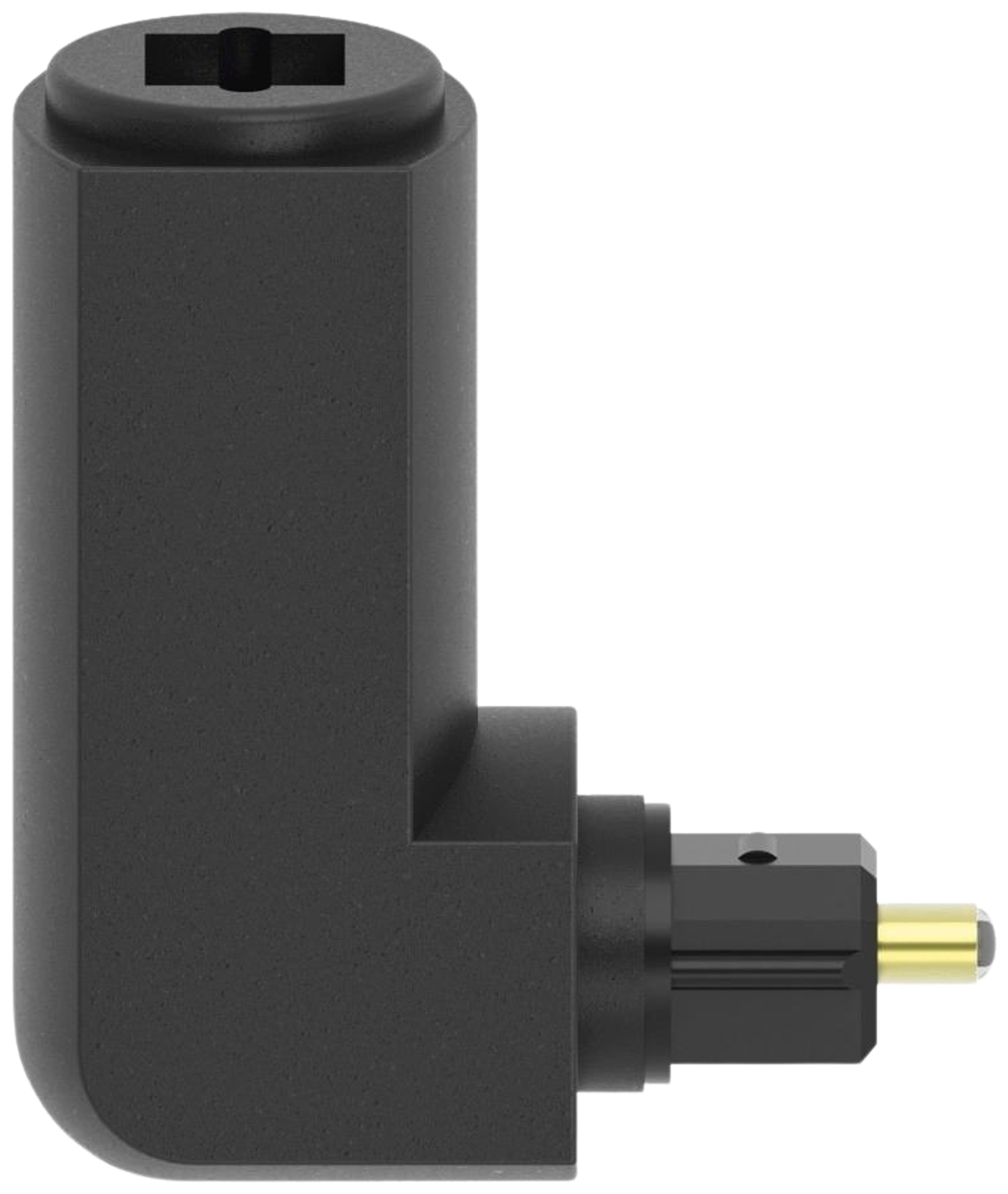 Hama 00205177 Toslink-adapteri, musta