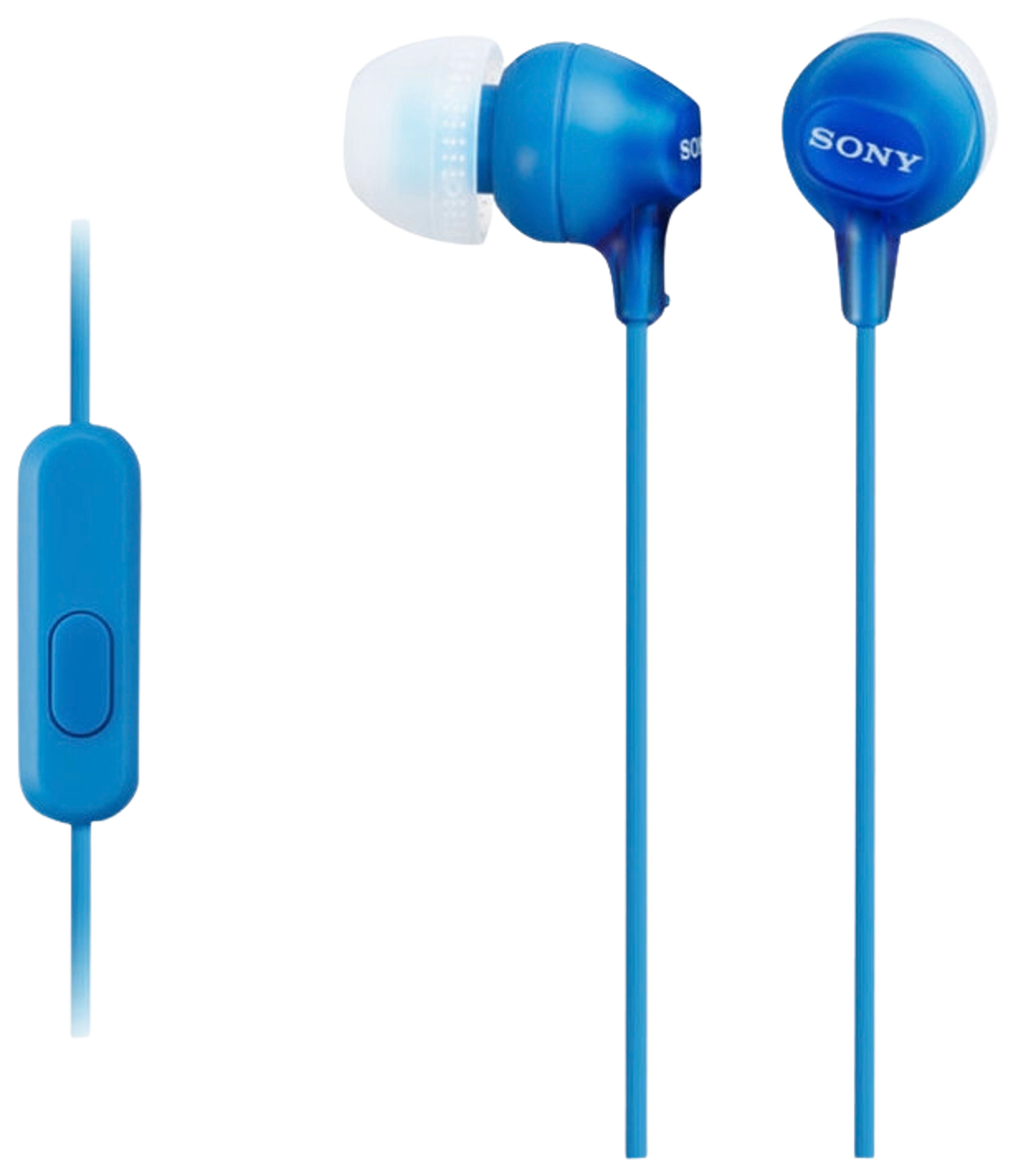 Sony nappikuulokkeet MDR-EX15AP sininen