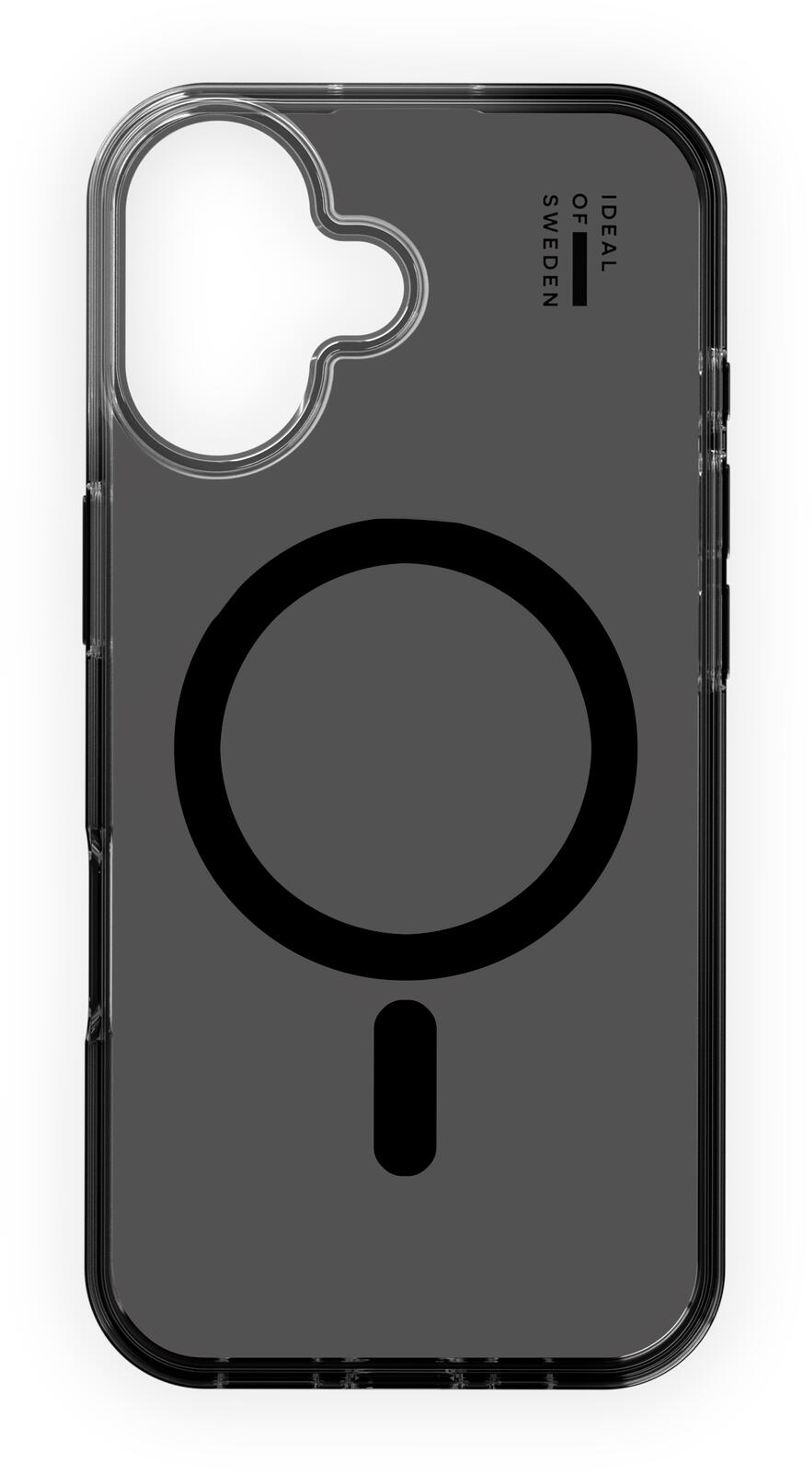IDEAL OF SWEDEN iPhone 17 Clear -suojakuori MagSafe, Tinted Black