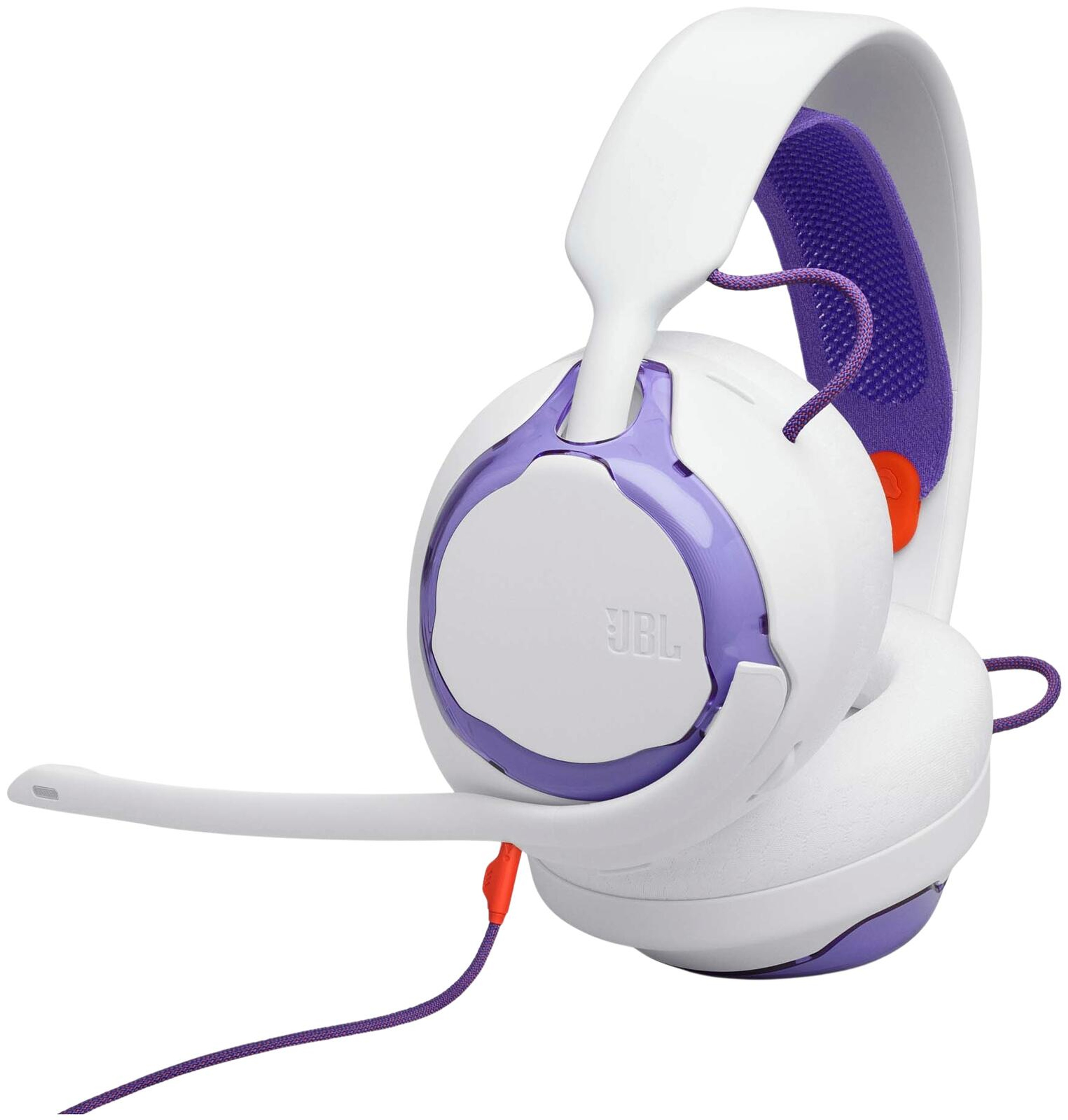 JBL Quantum 250 pelikuulokkeet, violetti/valkoinen