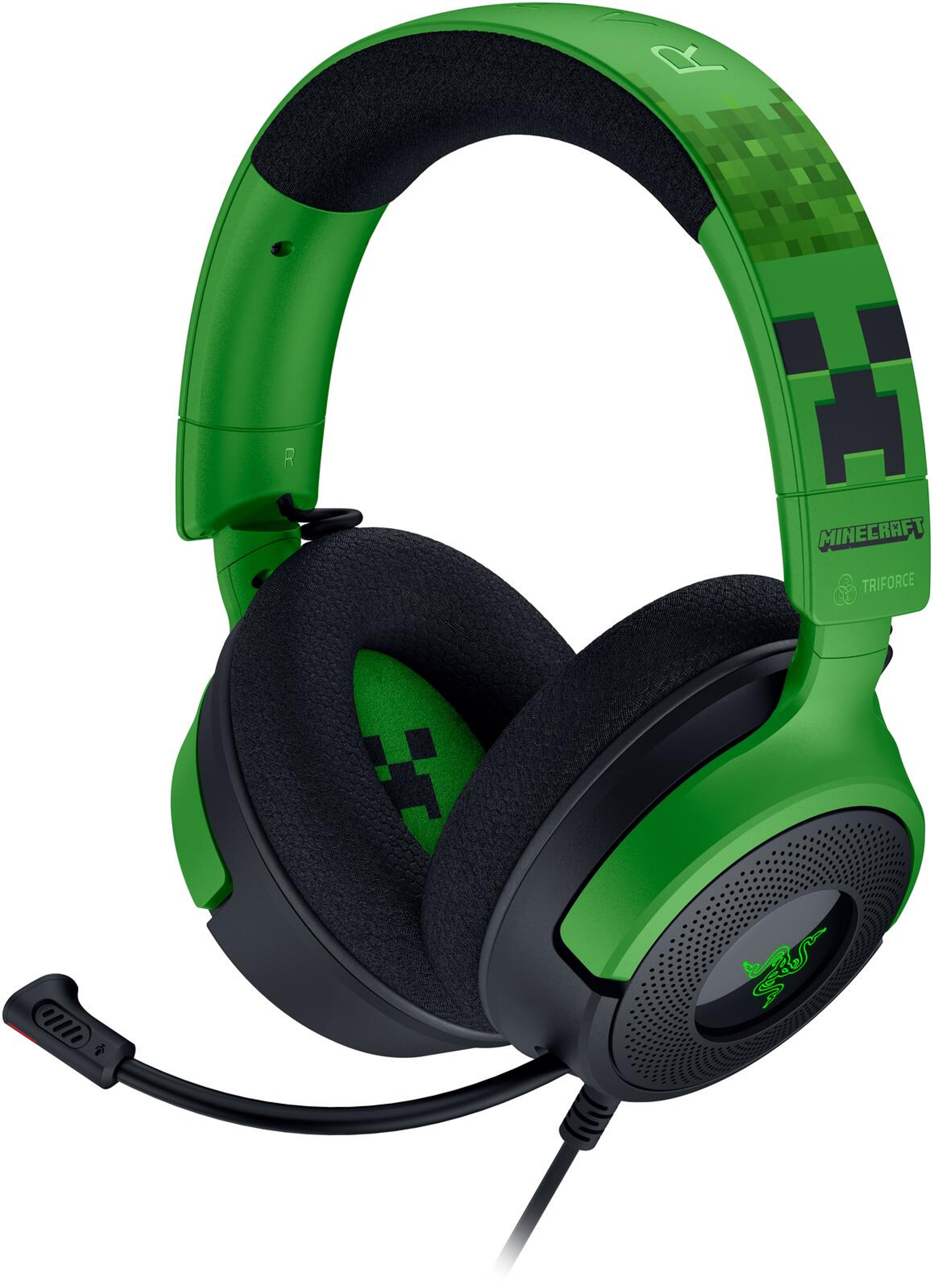 Razer Kraken V4 X kuulokkeet Minecraft Edition