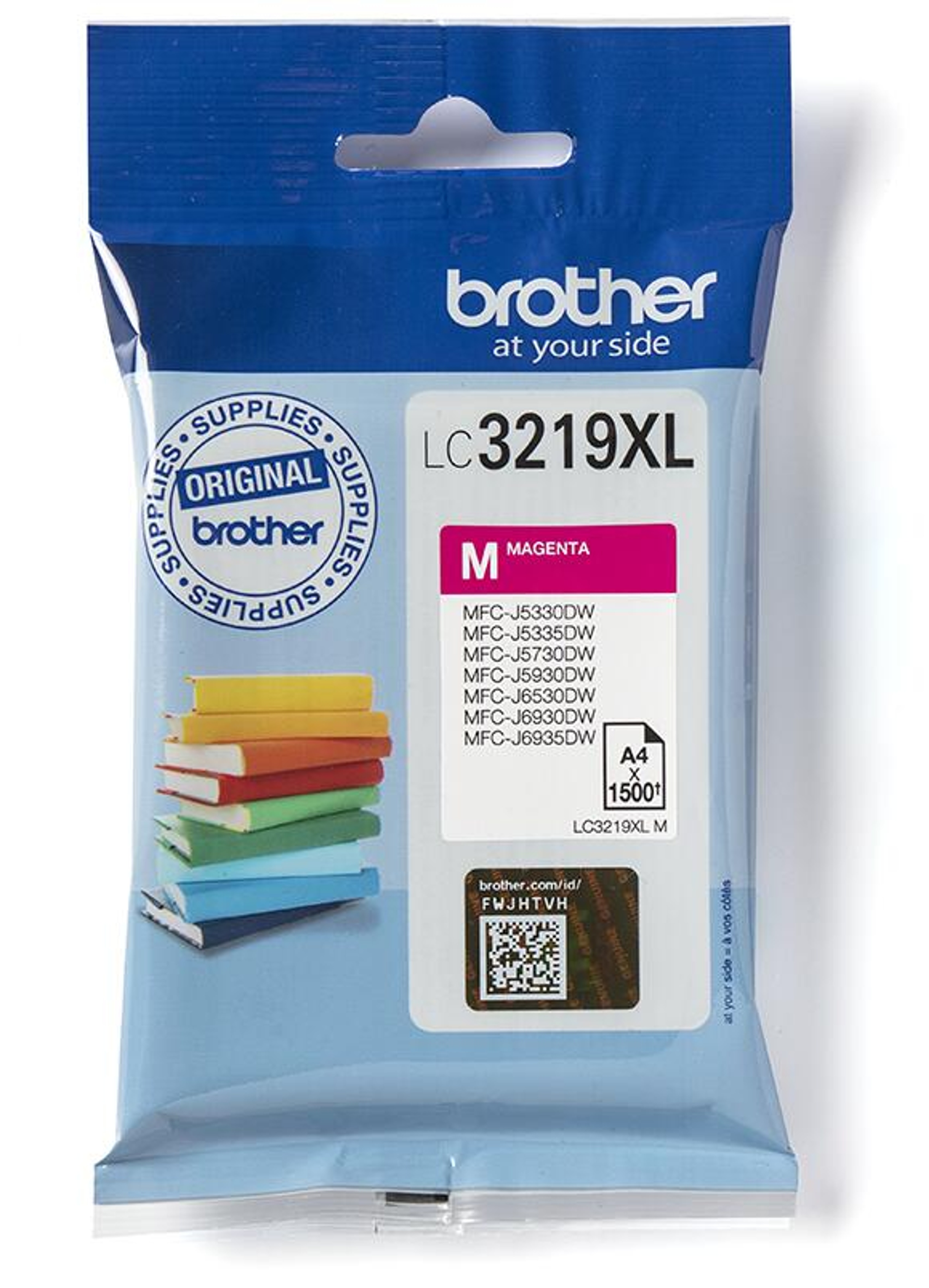 Brother LC3219XLM, magenta värikasetti
