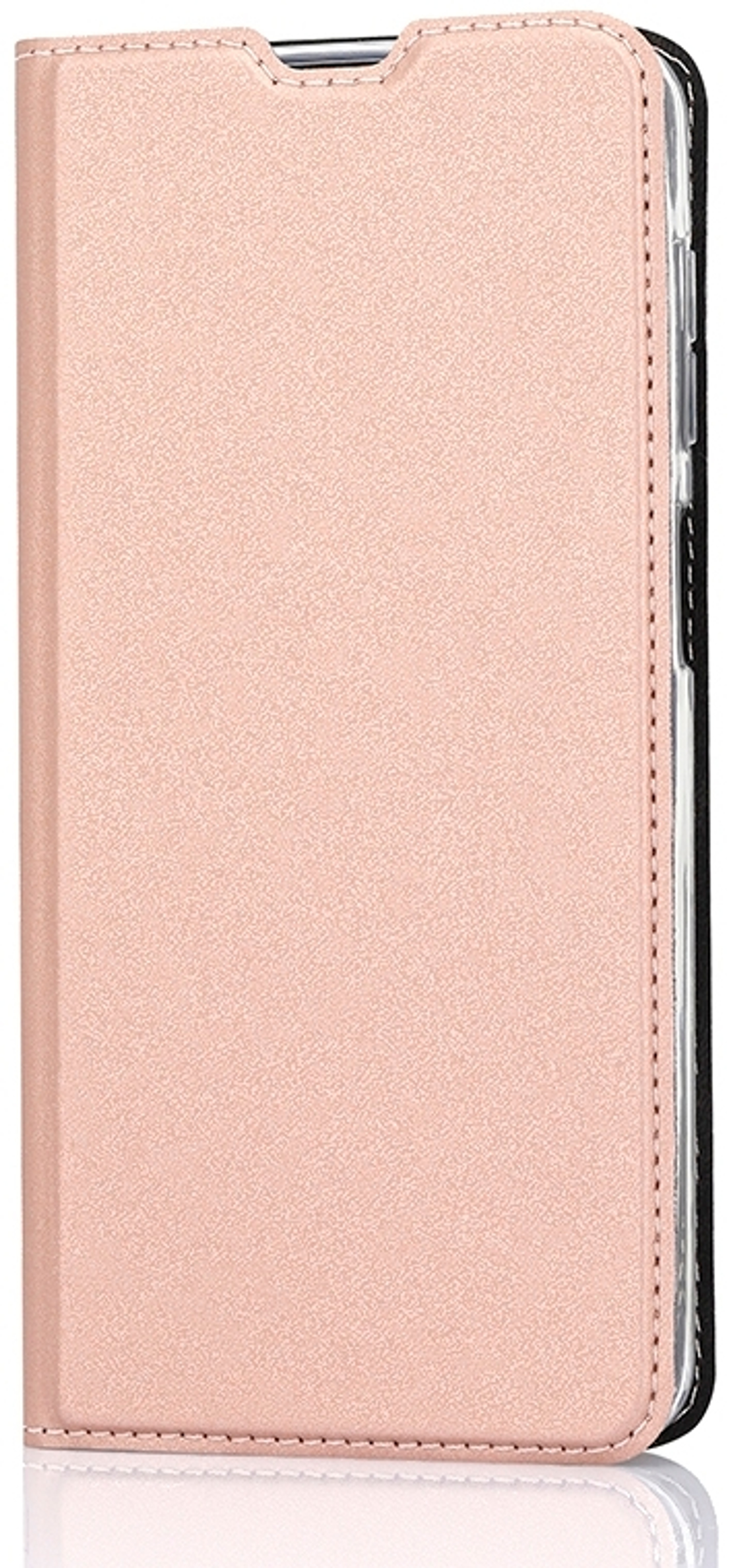 Wave Book Case, Samsung Galaxy A12, Ruusukulta