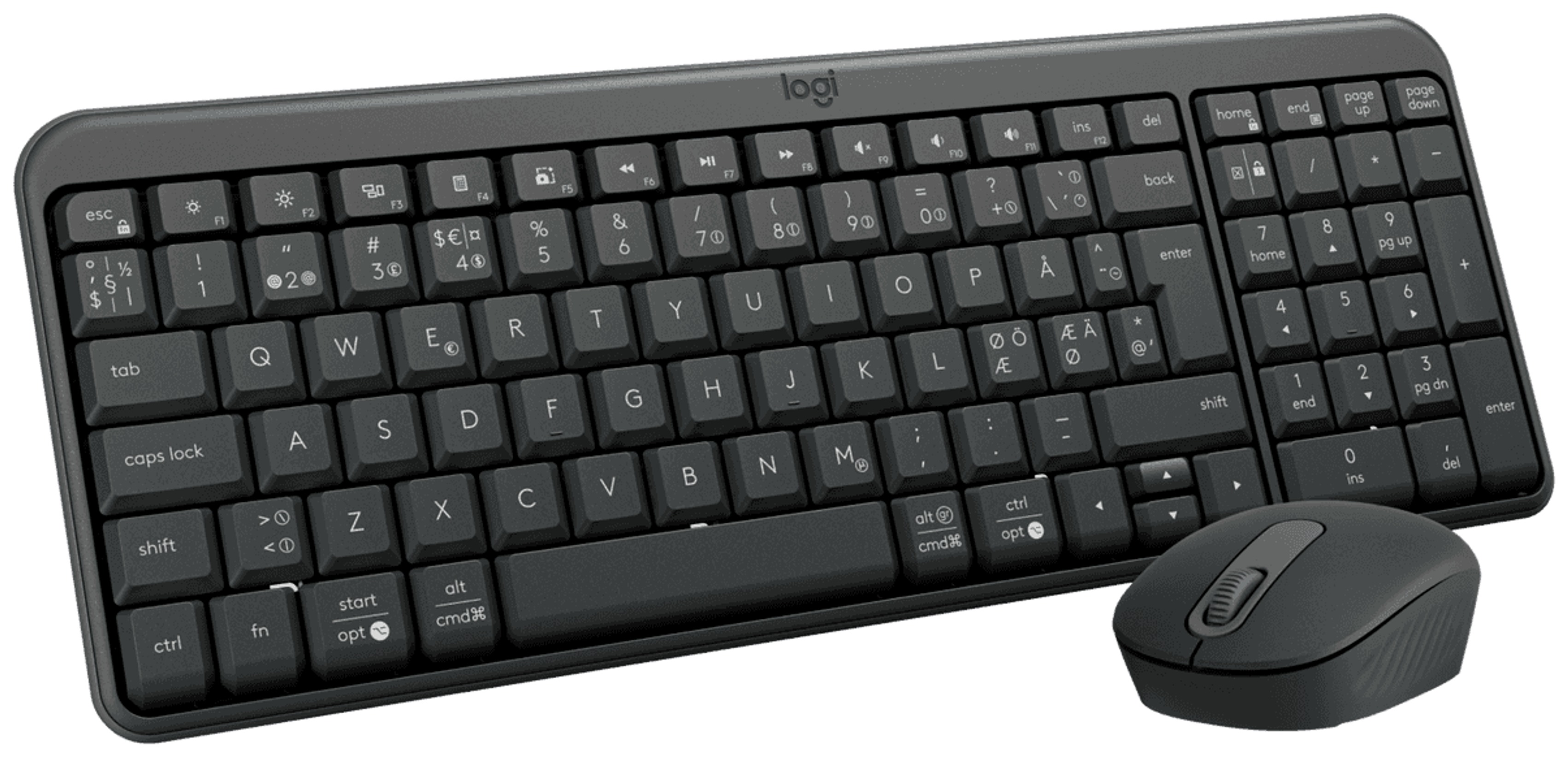 Logitech MK250 näppäimistö ja hiiri