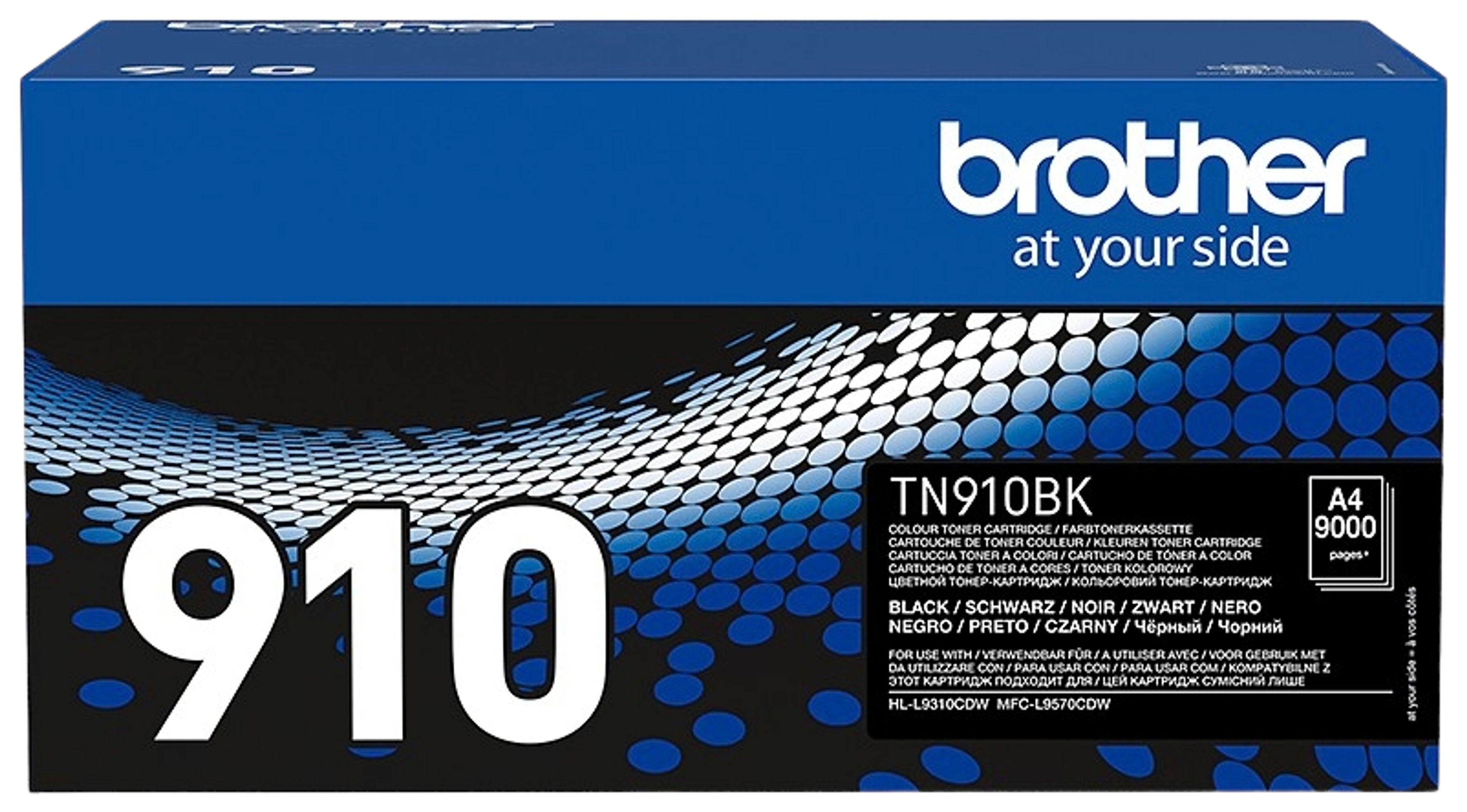 Brother TN-910BK värikasetti 1 kpl alkuperäinen, musta