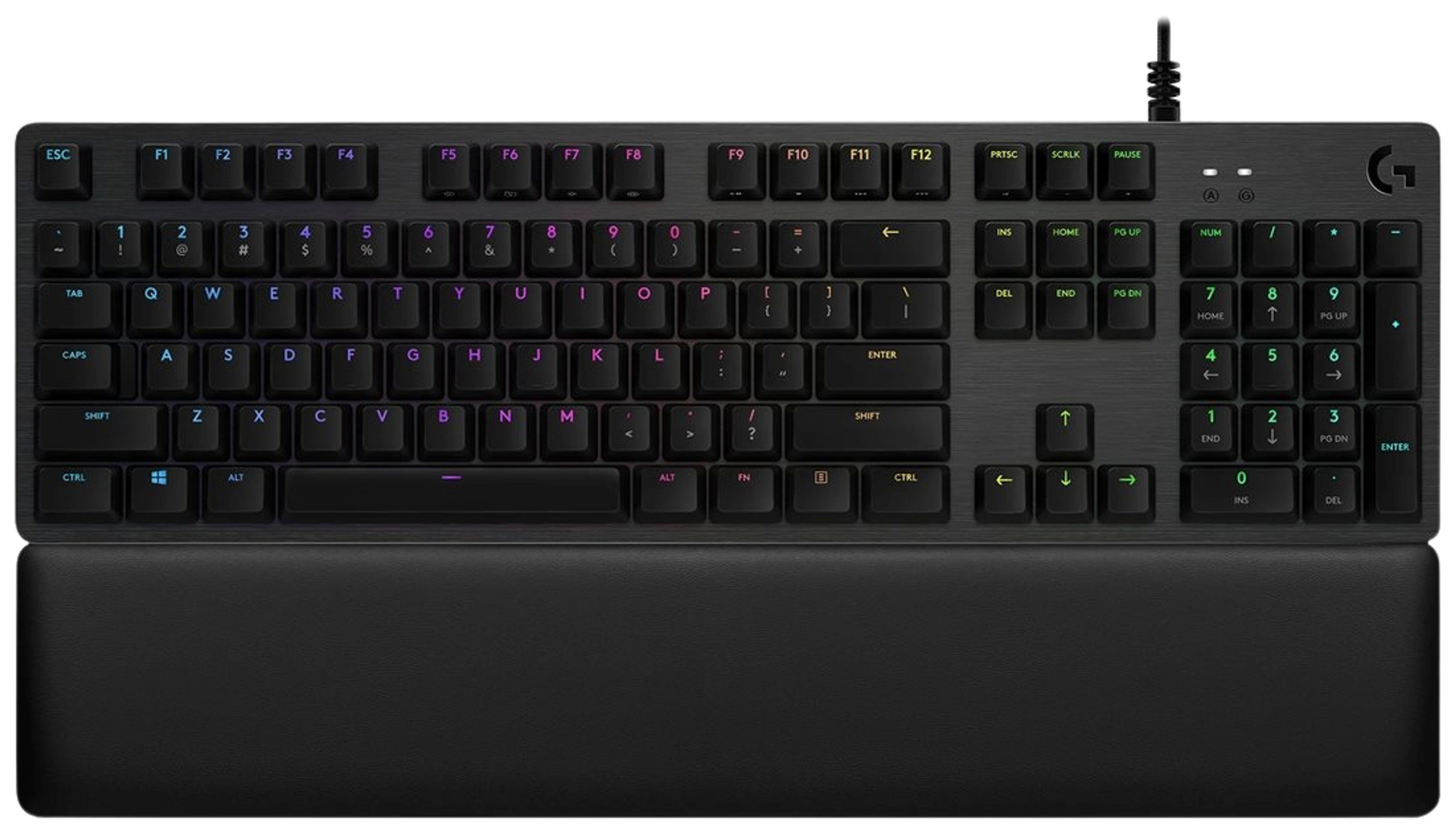Logitech G513 Carbon pelinäppäimistö, GX Brown