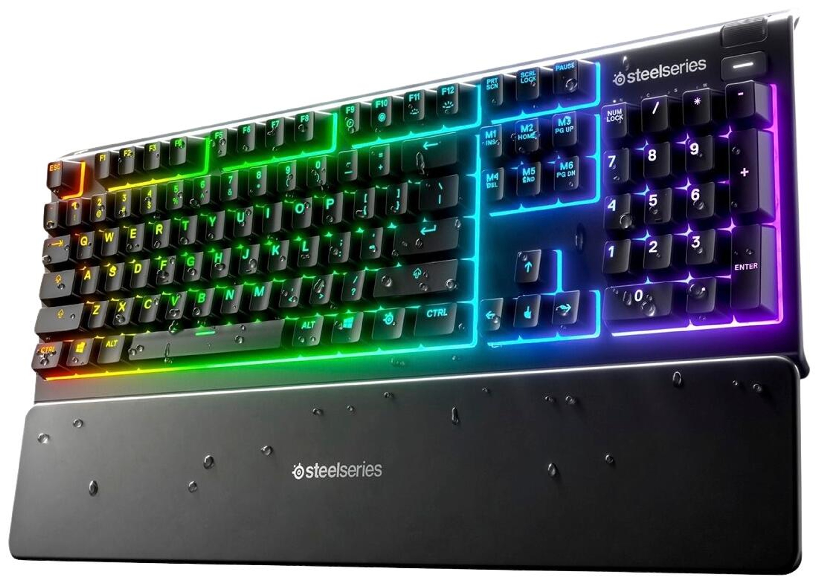 Steelseries Apex 3 täysikokoinen pelinäppäimistö - Whisper Quiet