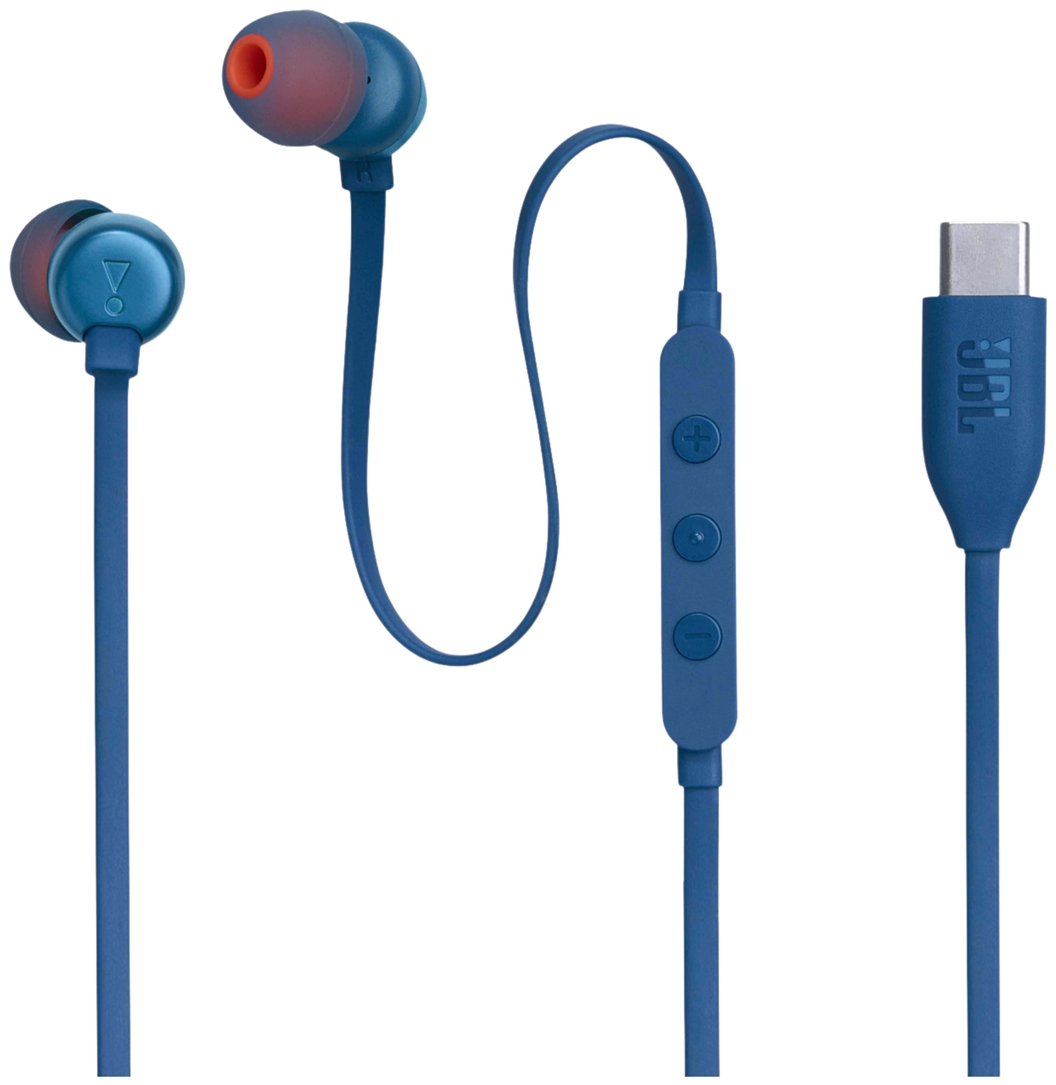 JBL Tune 310C nappikuulokkeet, USB-C, sininen