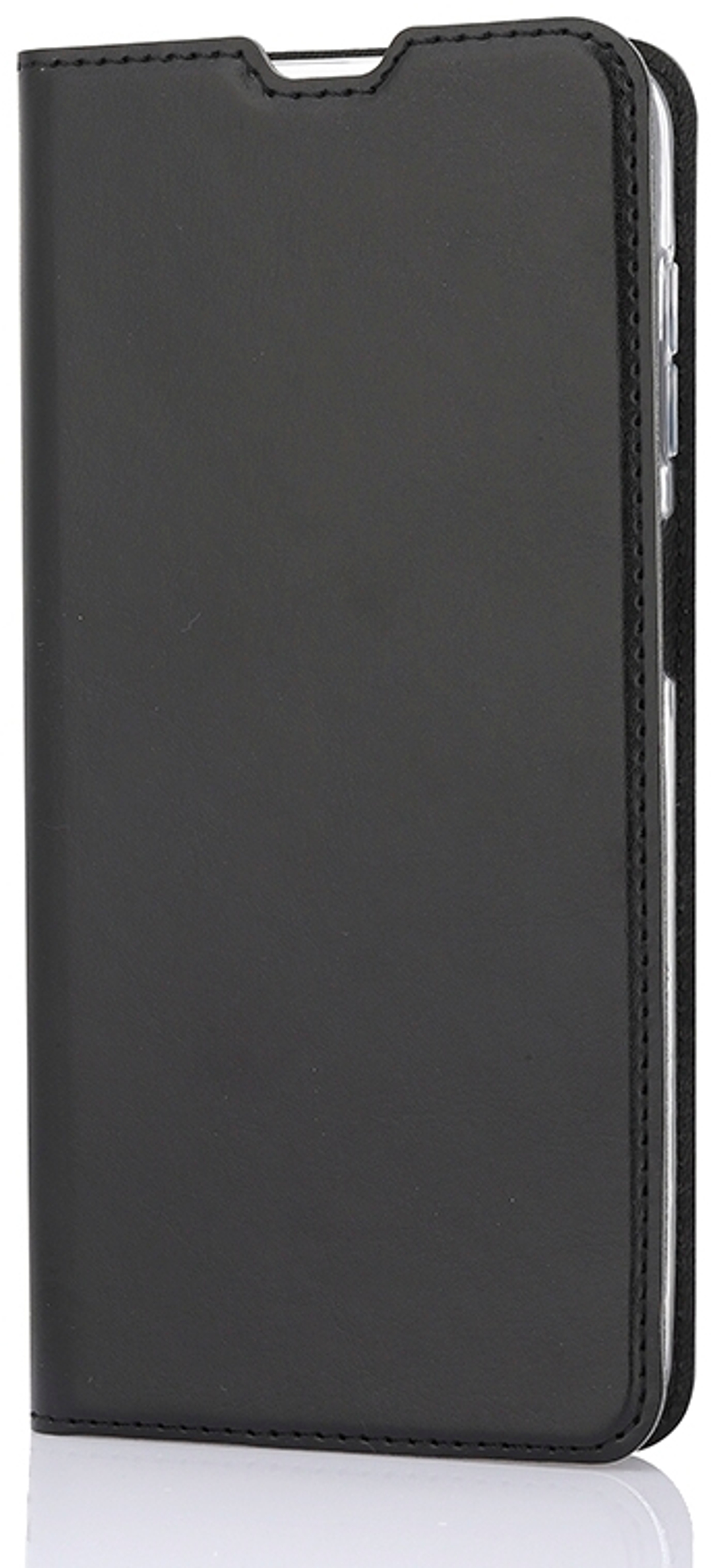 Wave Book Case, Samsung Galaxy A12, Musta