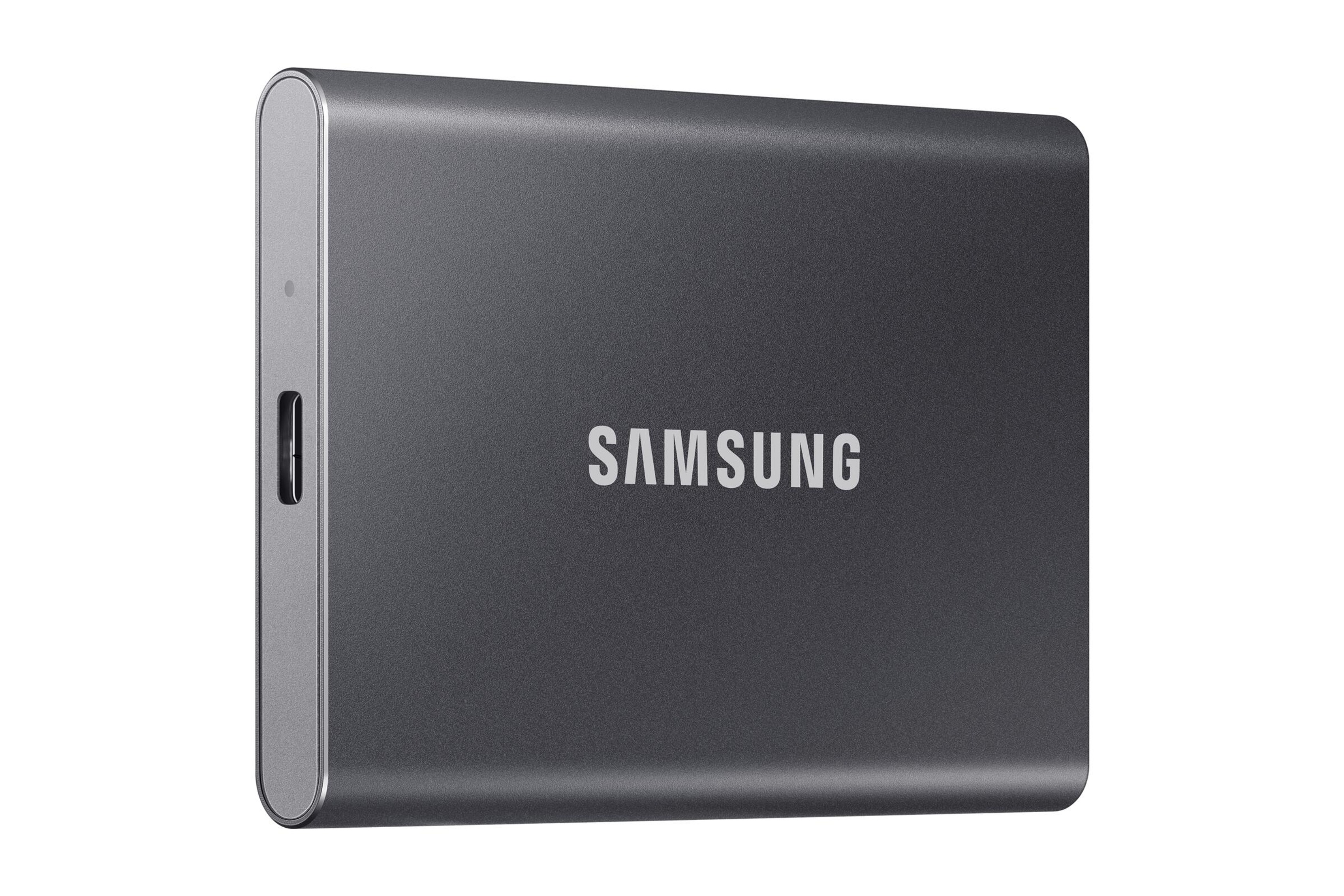 Samsung T7 Ulkoinen SSD-kovalevy 1 TB Harmaa