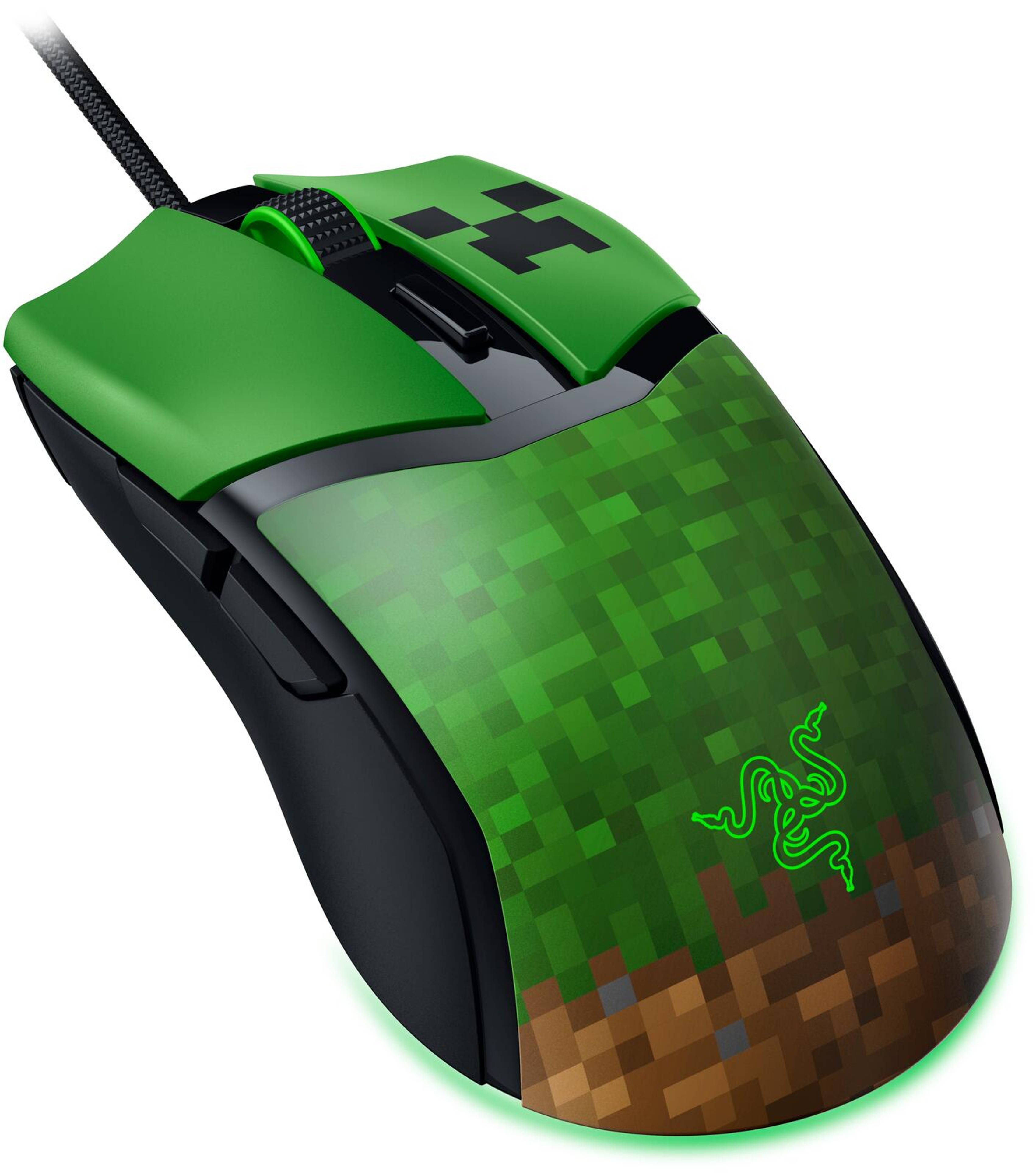 Razer Cobra pelihiiri Minecraft Edition