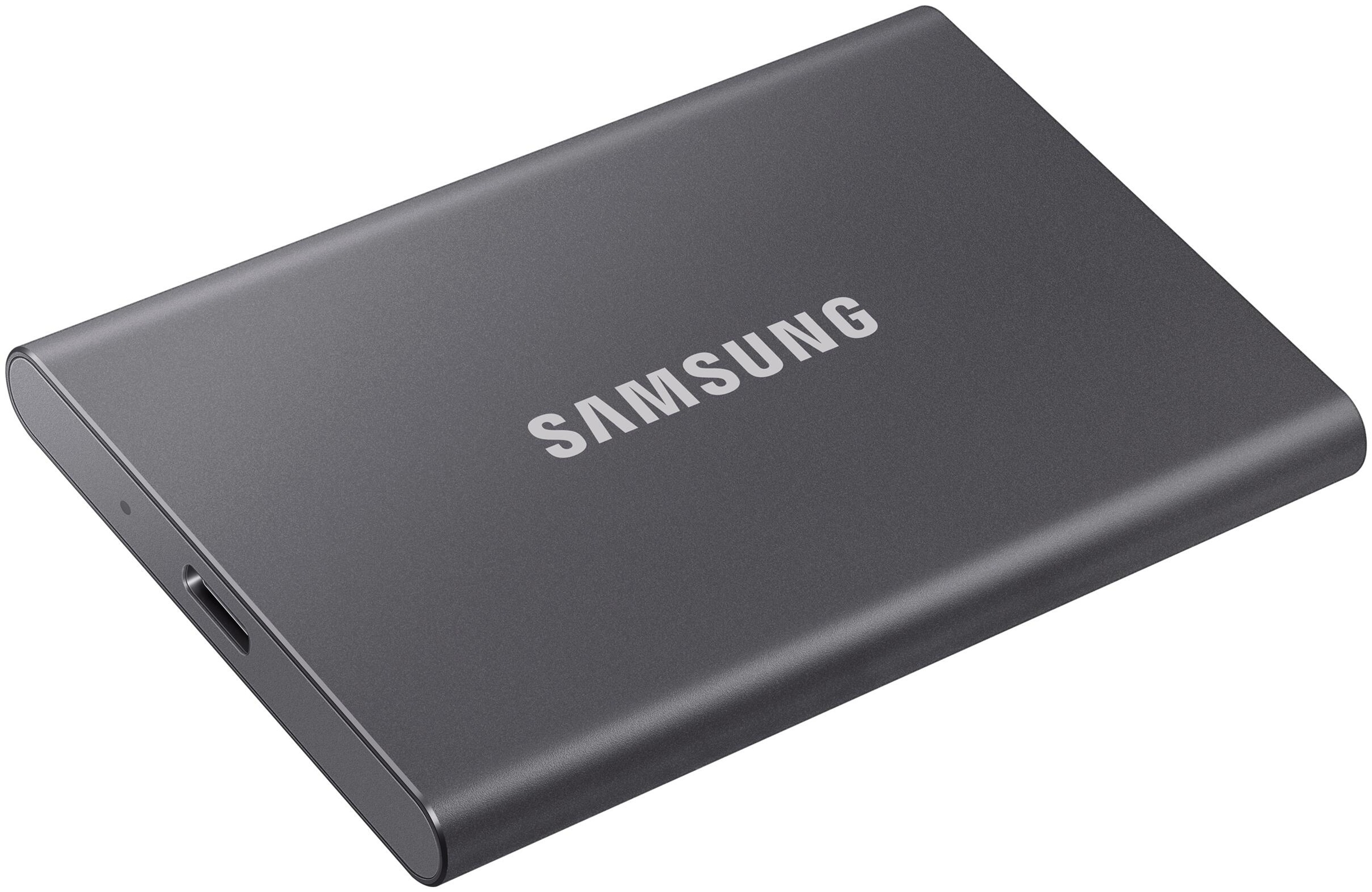 Samsung T7 ulkoinen SSD 2Tt, harmaa
