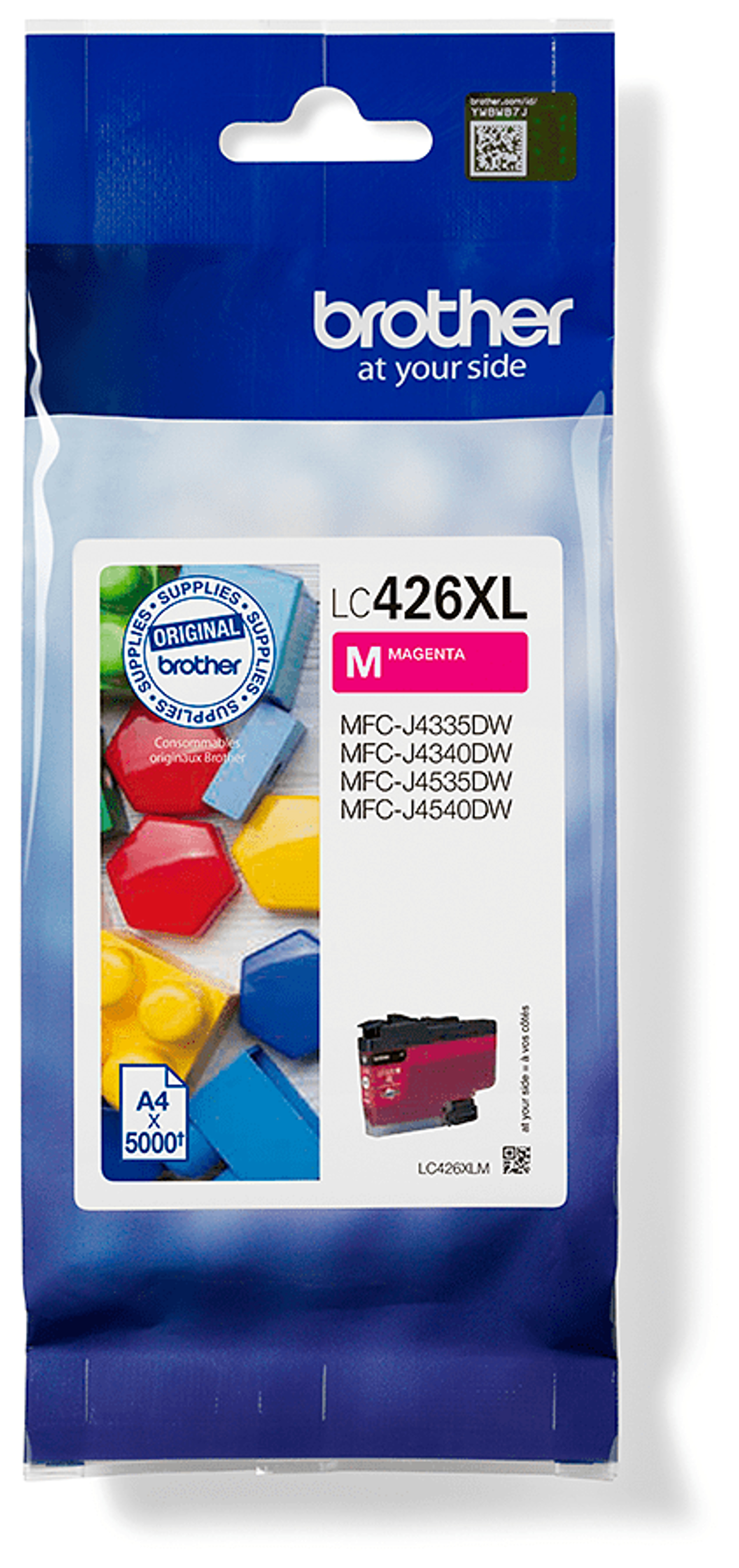 Brother LC-426XLM, magenta värikasetti
