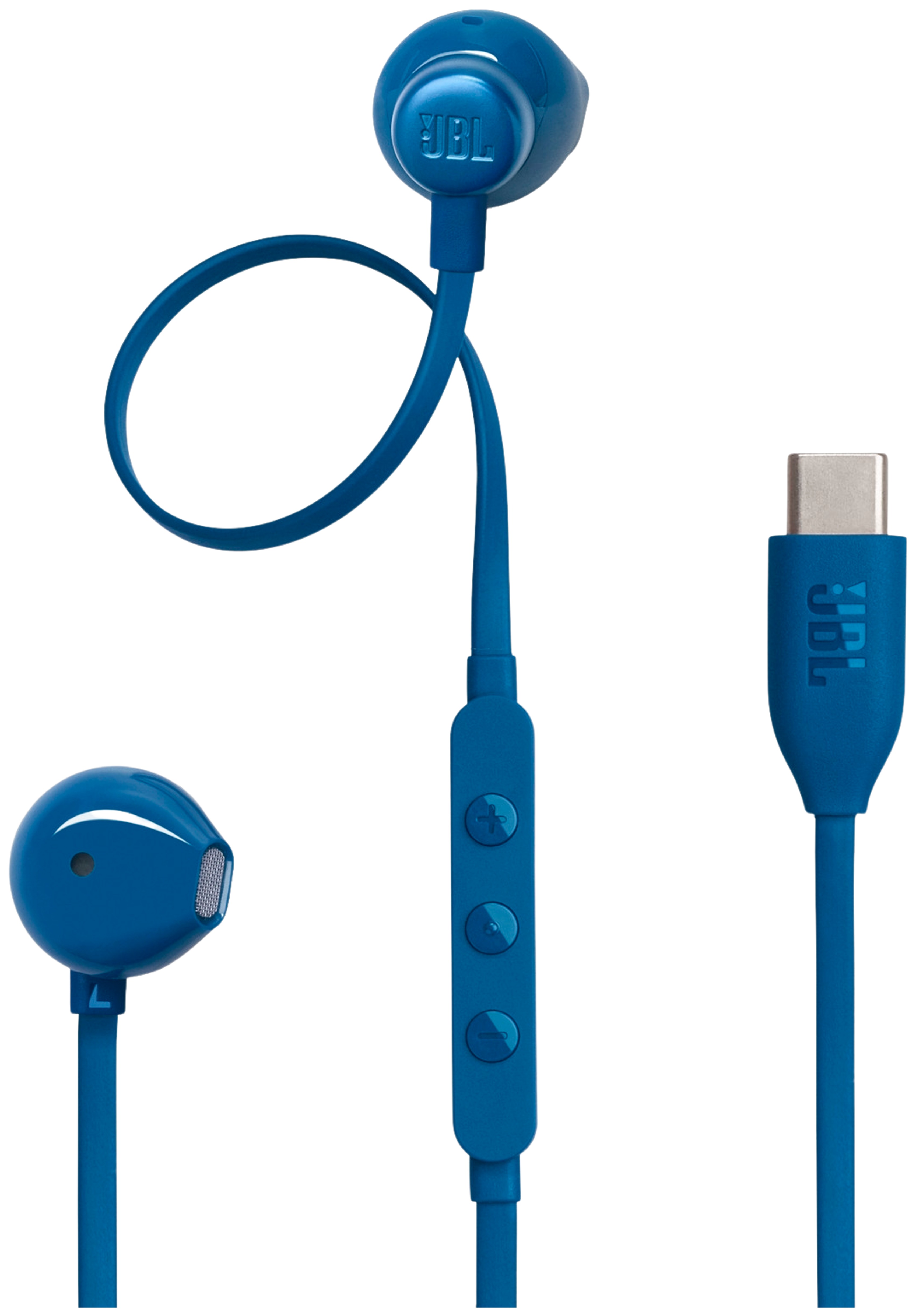 JBL Tune 305C nappikuulokkeet, USB-C, sininen