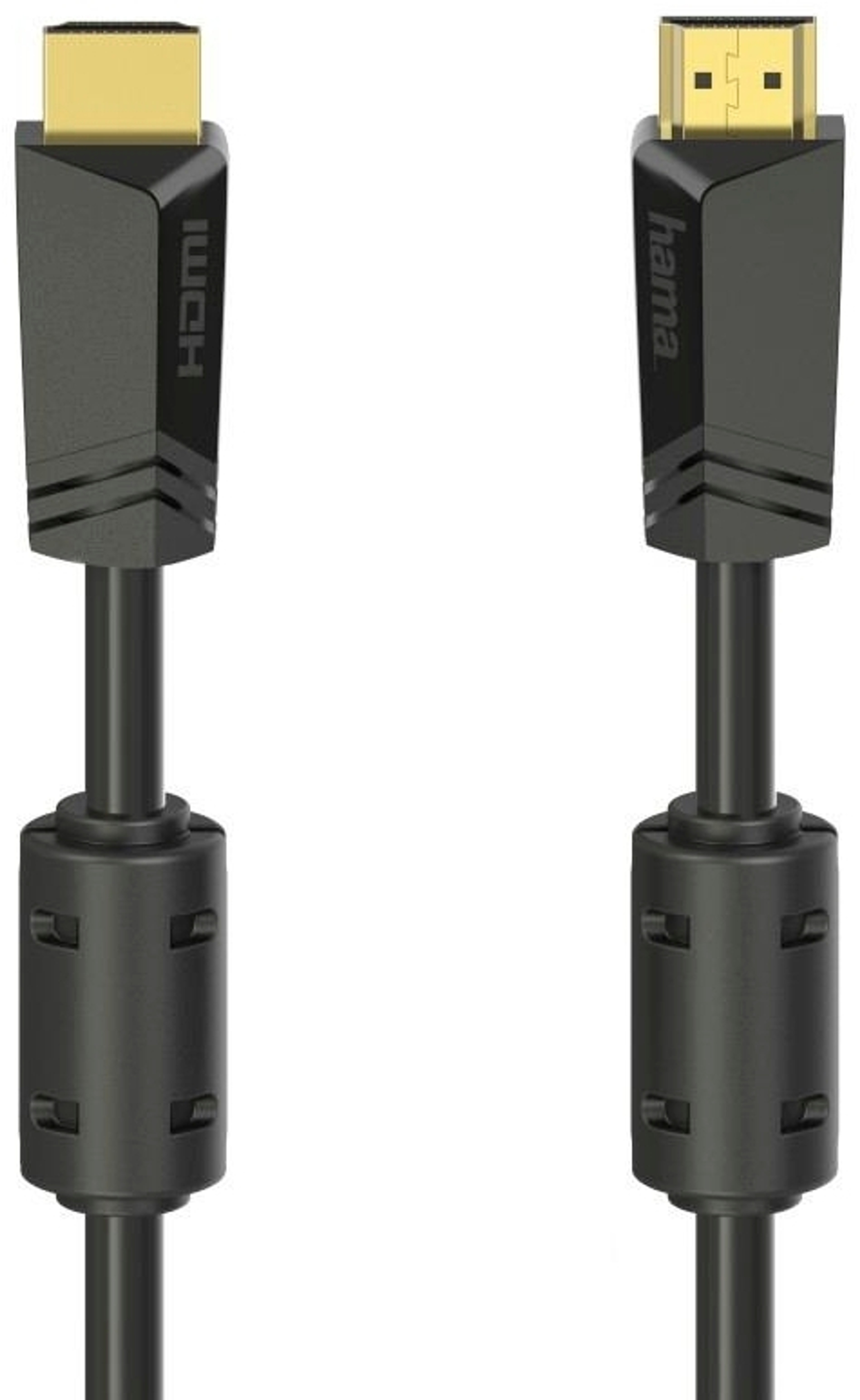 Hama High-speed HDMI-kaapeli, 10 m, musta