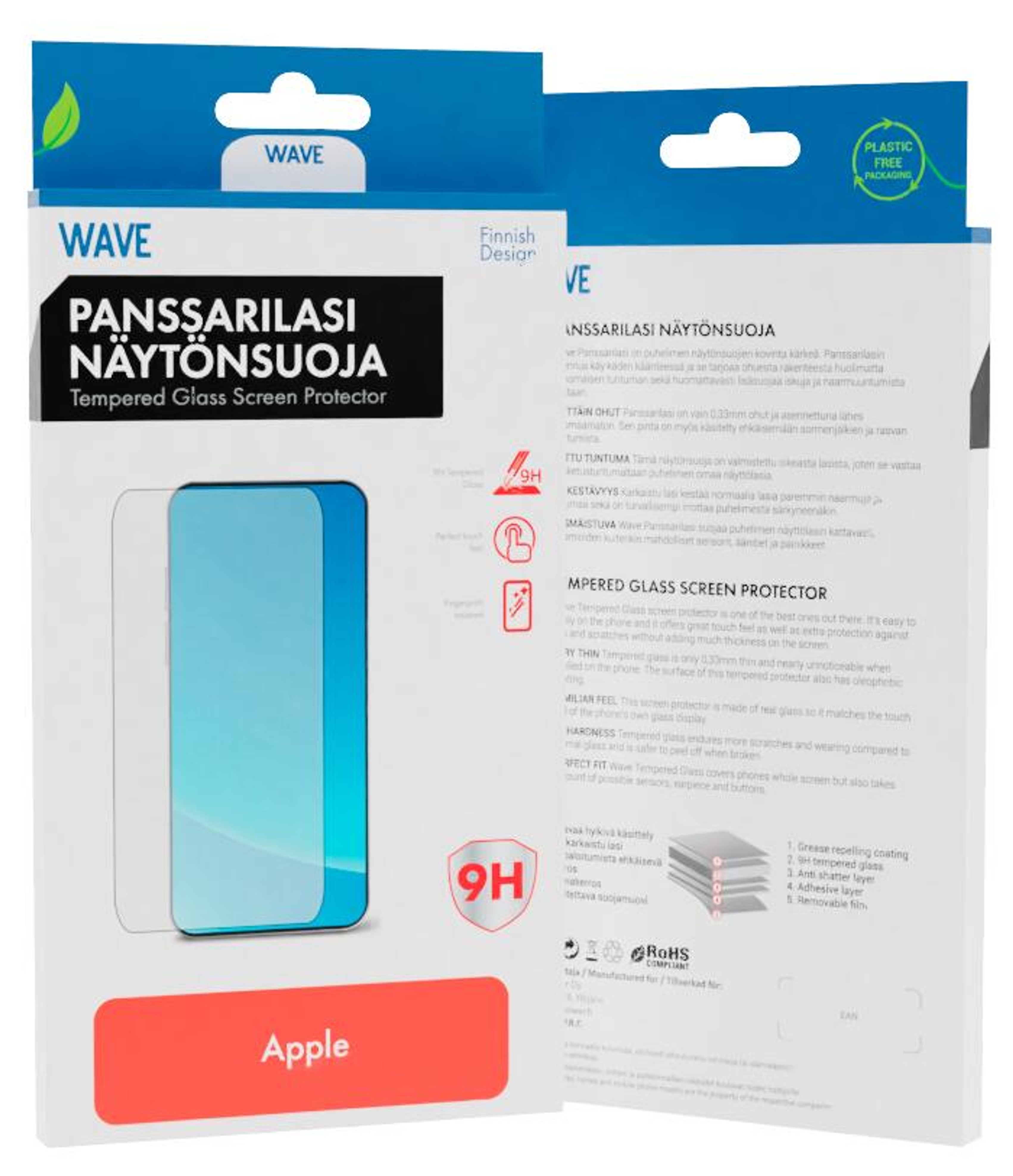 Wave Panssarilasi, Suora, Apple iPhone 11 Pro Max / XS Max