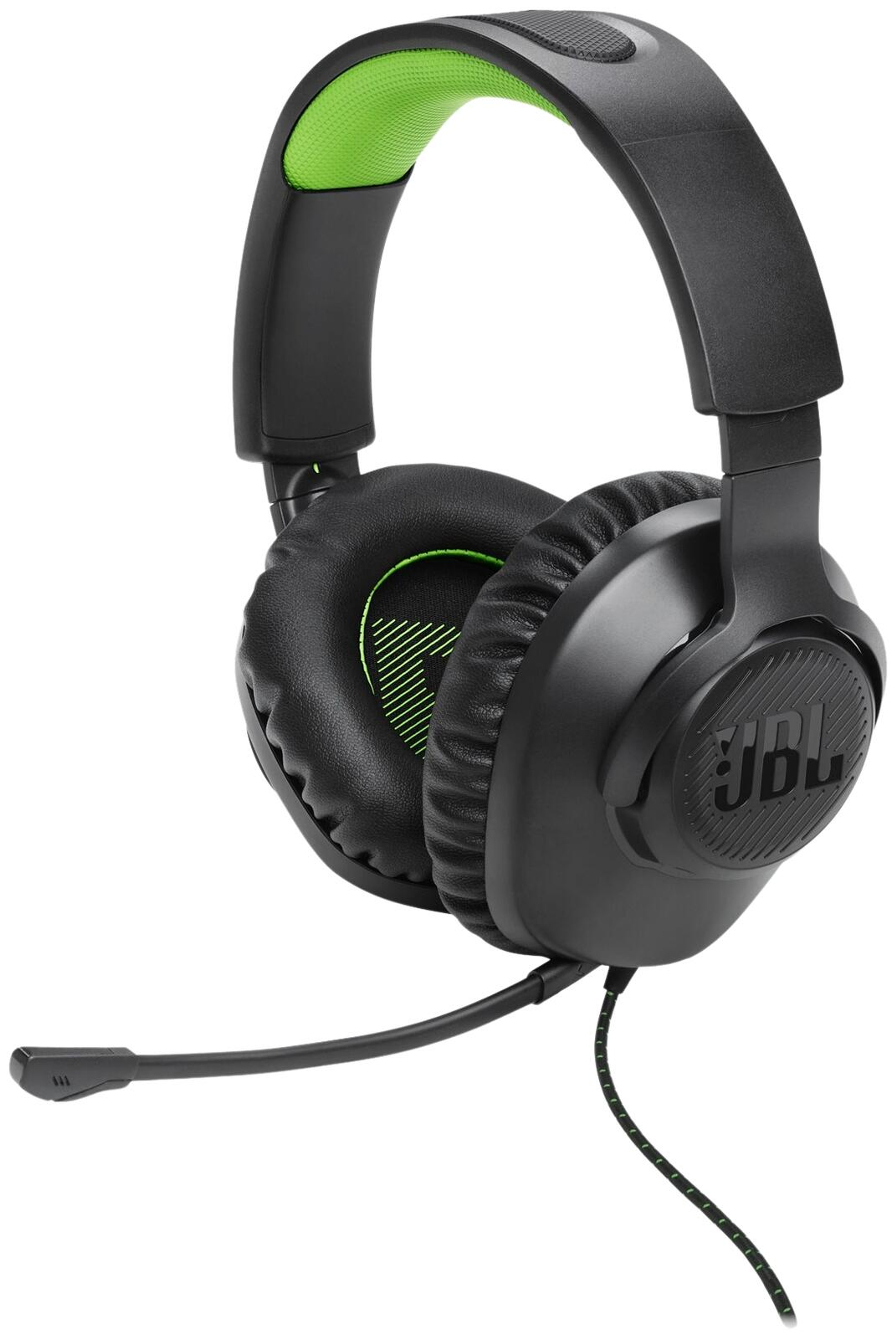 JBL Quantum 100X Console -pelikuuloke, mustavihreä