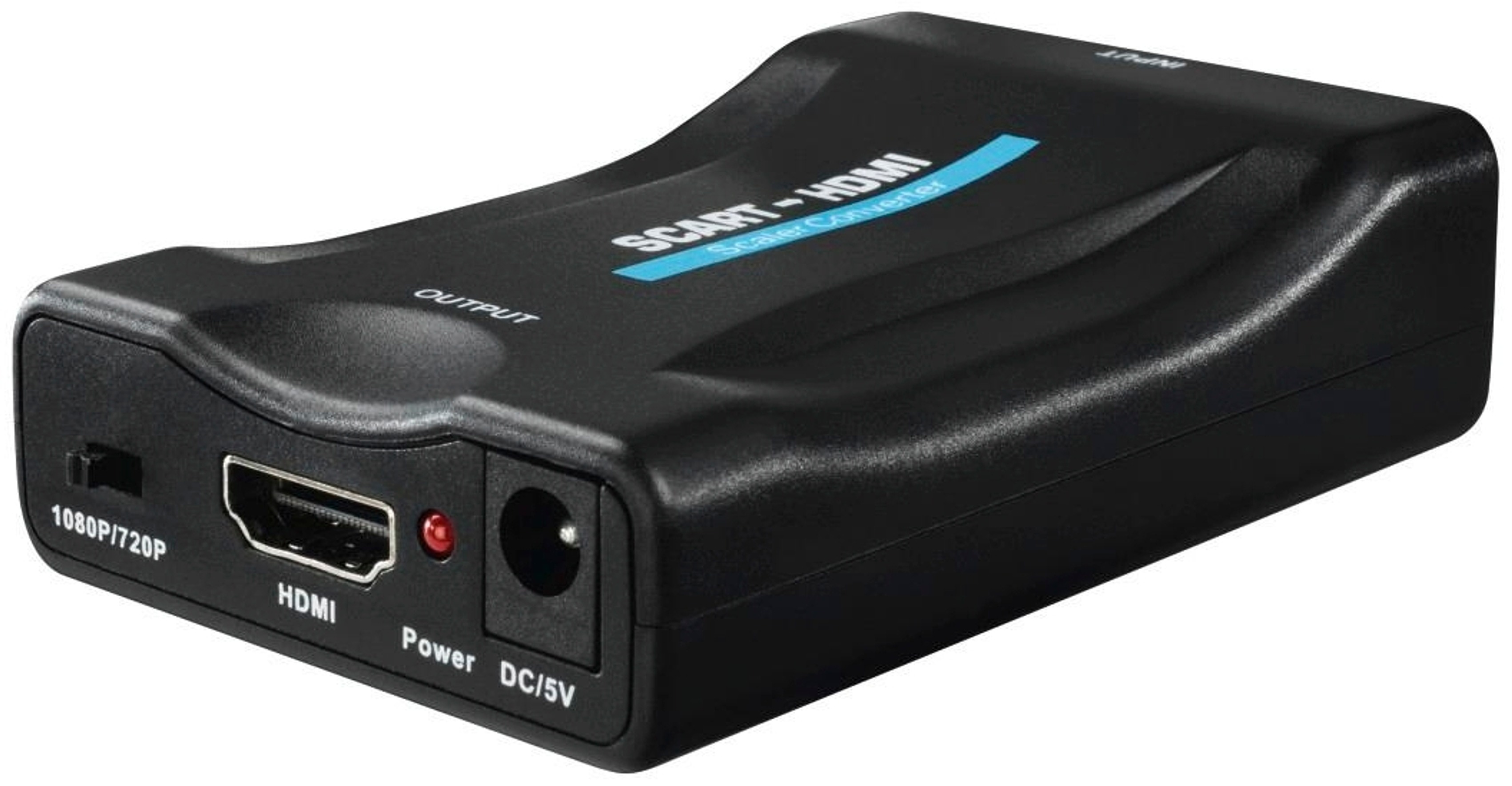 Hama 00121775 SCART-HDMI-muunnin, musta
