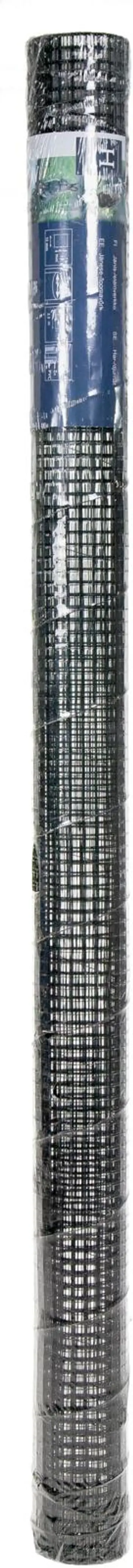 House jänis-/eläinverkkko pvc-pinnoitettu hitsattu 1,2x5m 12,7/1mm