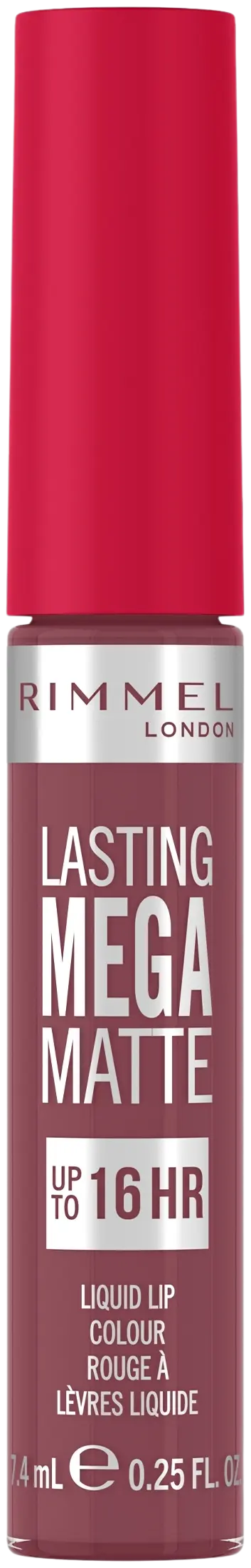 Rimmel Lasting Mega Matte Liquid Lip Colour  6 ml 110 Blush mattahuulipuna