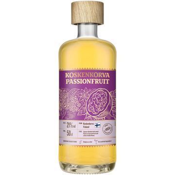 Likør m. passionsfrugt og hyldeblomst