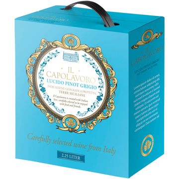 Il Capolavoro Lucido Pinot Grigio BIB vein 12,5%vol 2,25 l