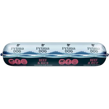 Primadog vorst koertele liha-riis, 800g