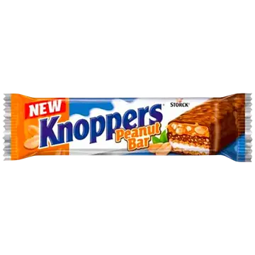 Knoppers PeanutBar, šokolaadibatoon maapähklitega 40g