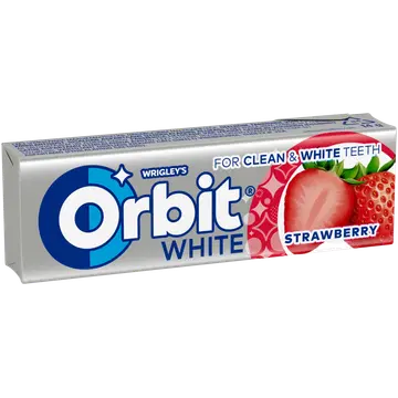 ORBIT White maasika närimiskummid 14g